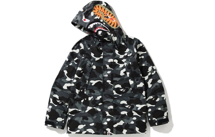 

Куртка Shark Series унисекс, черная A Bathing Ape, черный