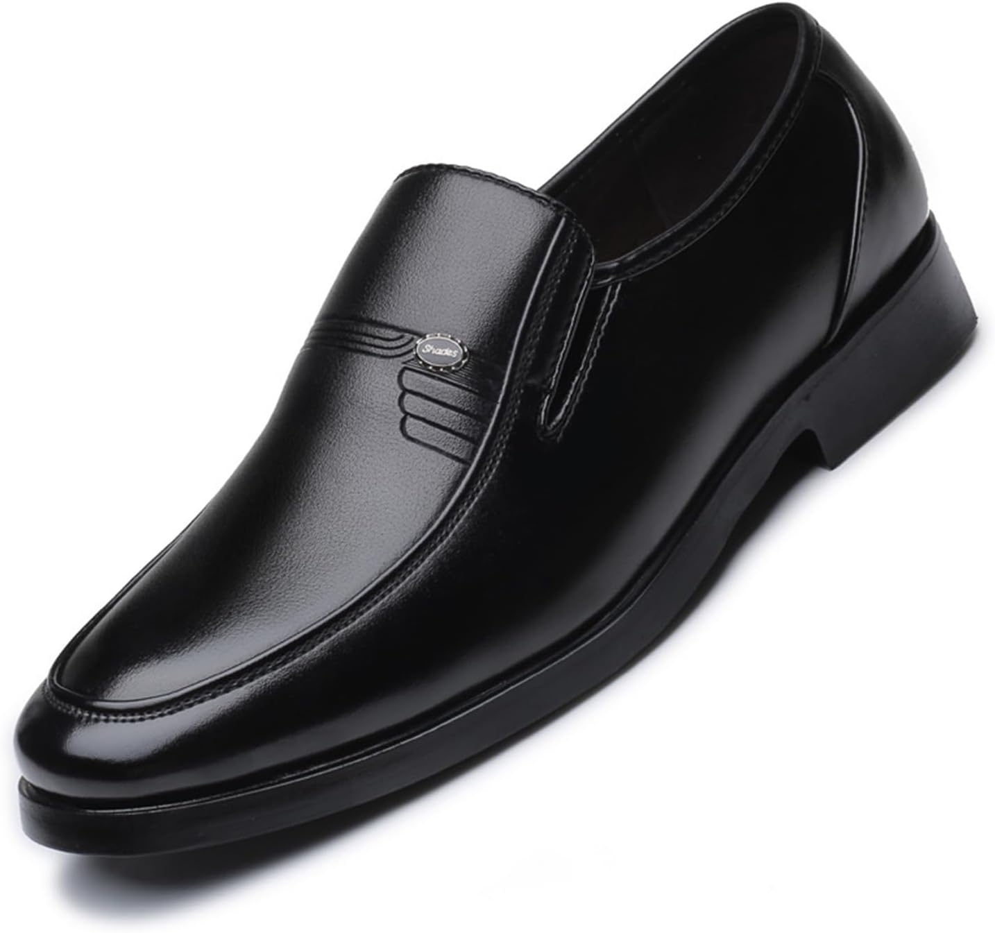 

Мужские лоферы KYOESCAI, черные деловые туфли, классические удобные мокасины без шнурков, нескользящие, для бизнеса и офиса