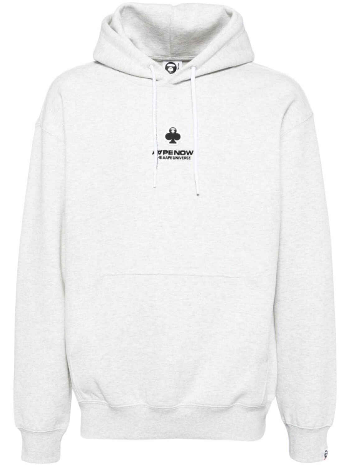 

AAPE BY *A BATHING APE худи с логотипом, серый