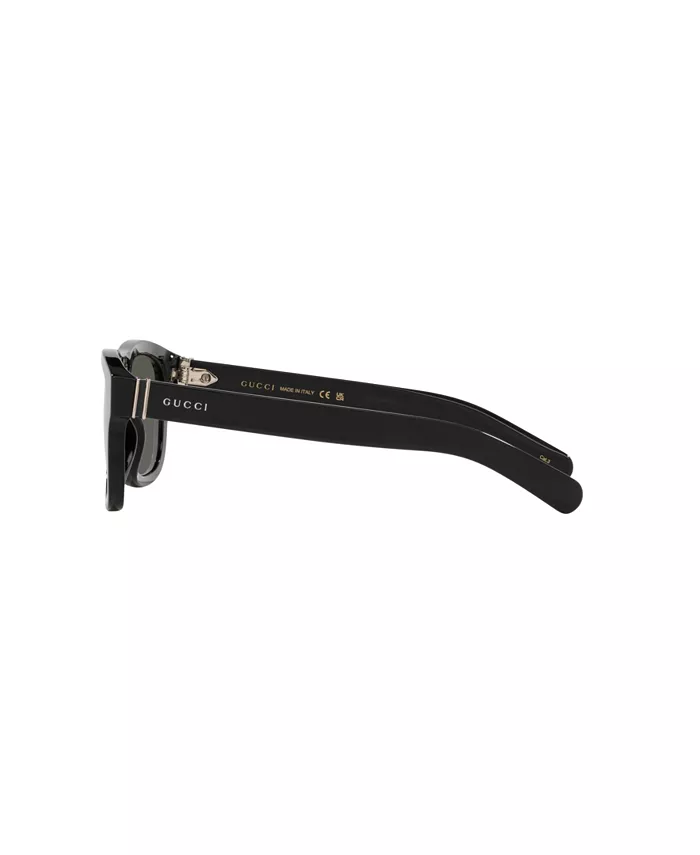 Мужские круглые солнцезащитные очки, GG1509S GC002270 Gucci, черный — фото 3