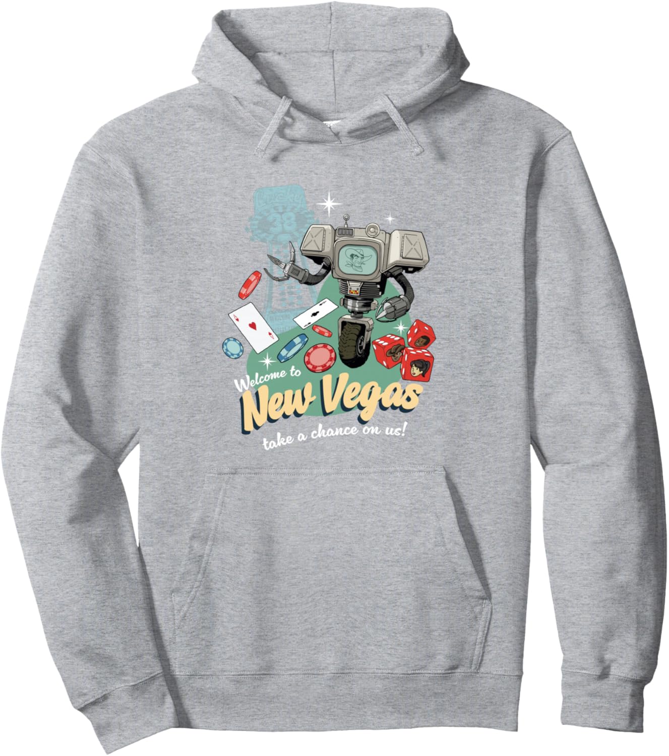 

Худи Take a Chance Fallout, серый