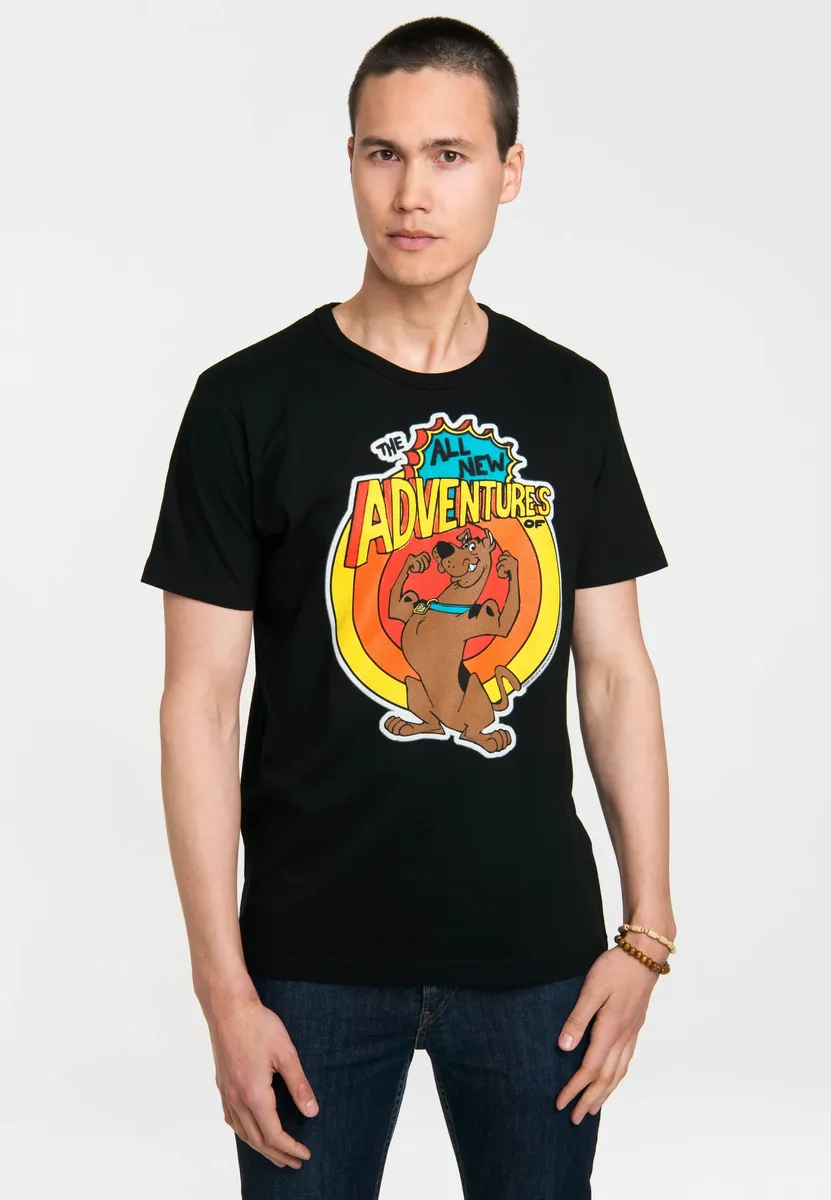 

Футболка Logoshirt "Scooby Doo - All New Adventures" с принтом Scooby Doo, черный