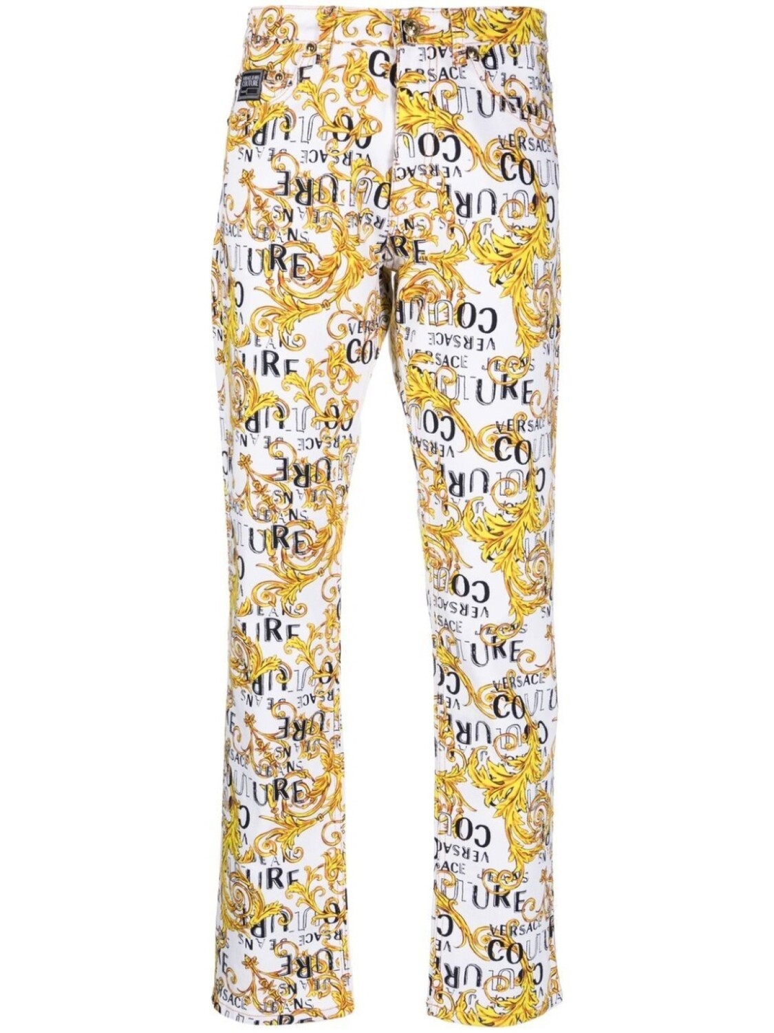 

Versace Jeans Couture джинсы Logo Couture, белый