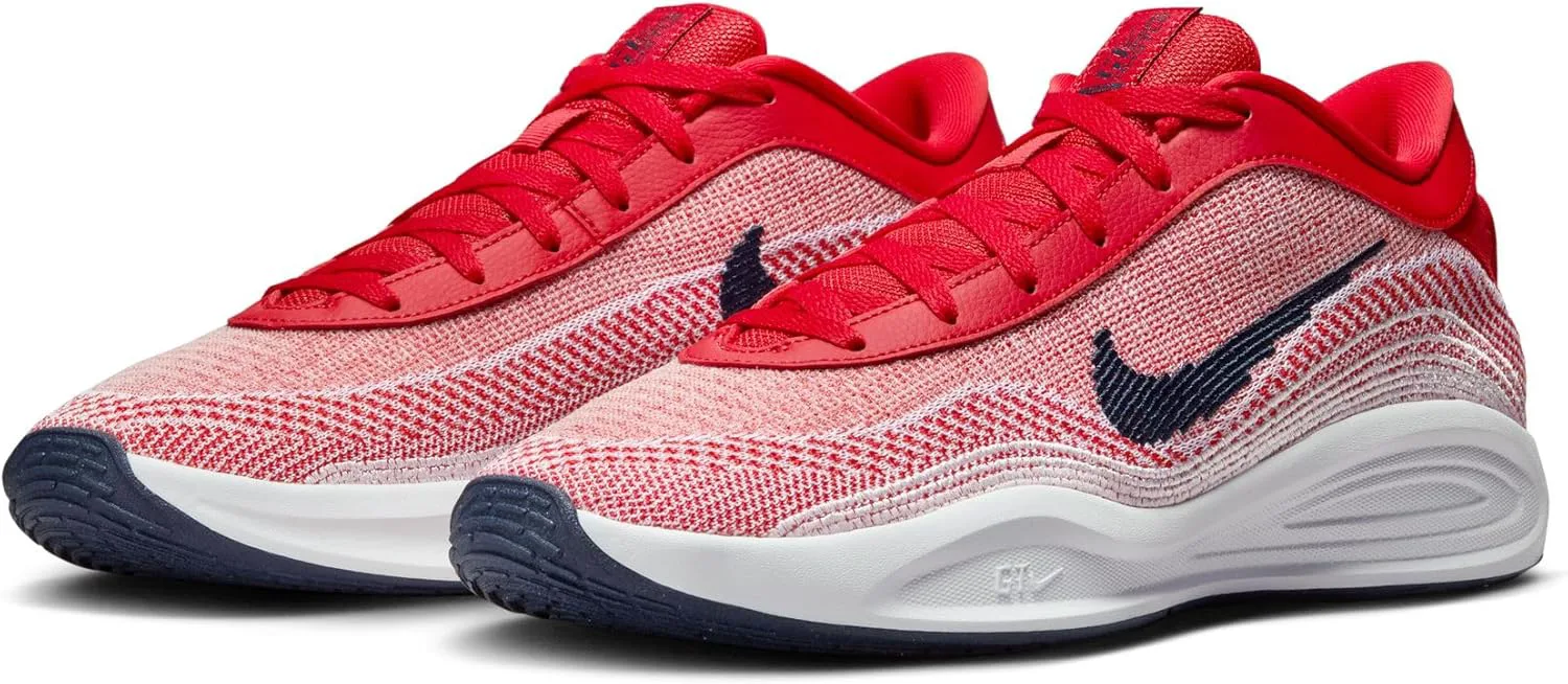 Мужские кроссовки Nike G.T. Hustle Academy с шнуровкой, белый — фото 4