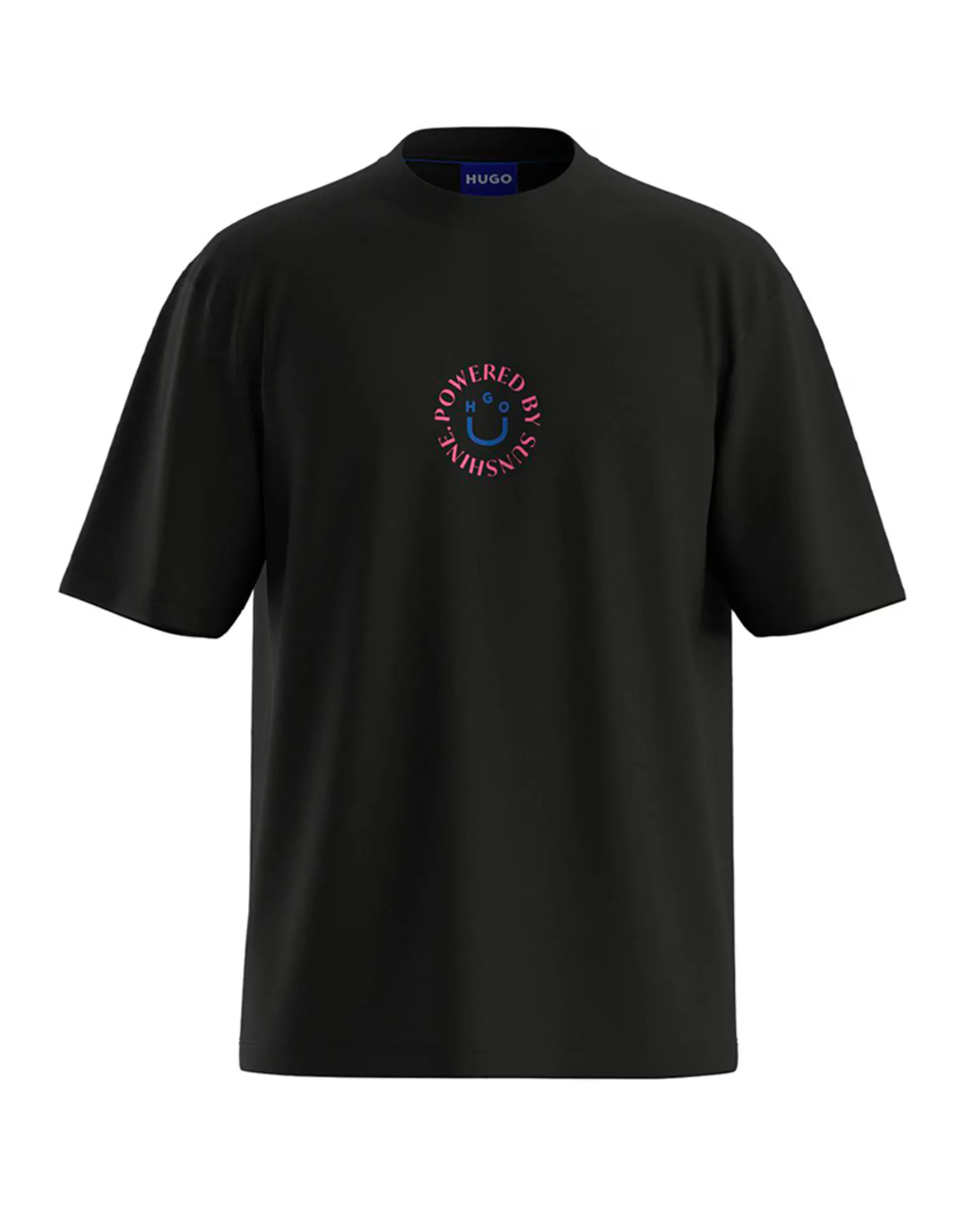 

Мужская футболка с коротким рукавом из хлопка Hugo, черный