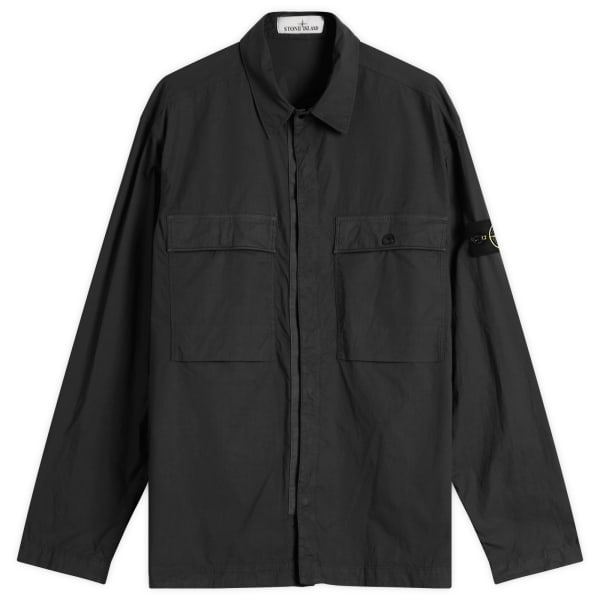 

Куртка-Рубашка паракадут Tela Stone Island, черный