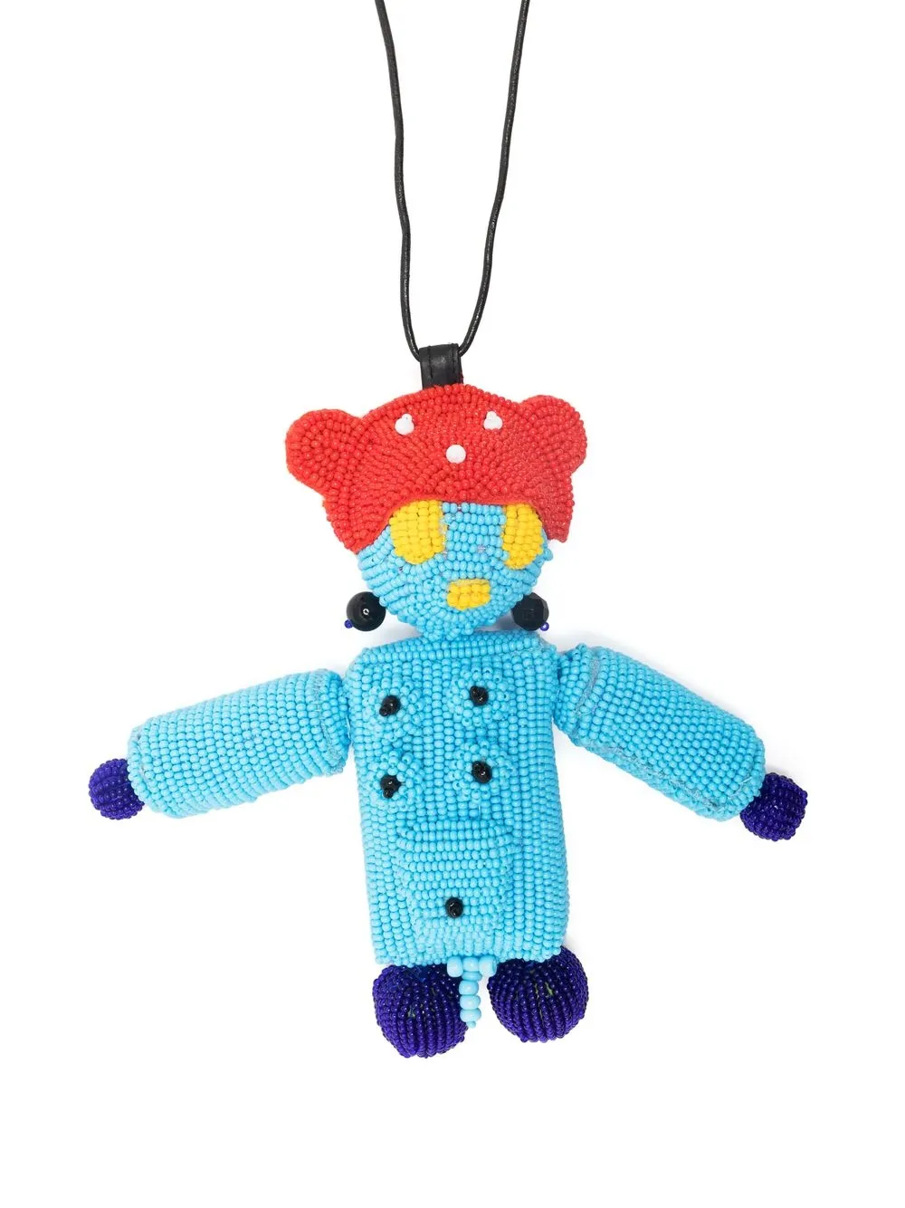 

Колье Muscle Alien Jewel Walter Van Beirendonck, синий