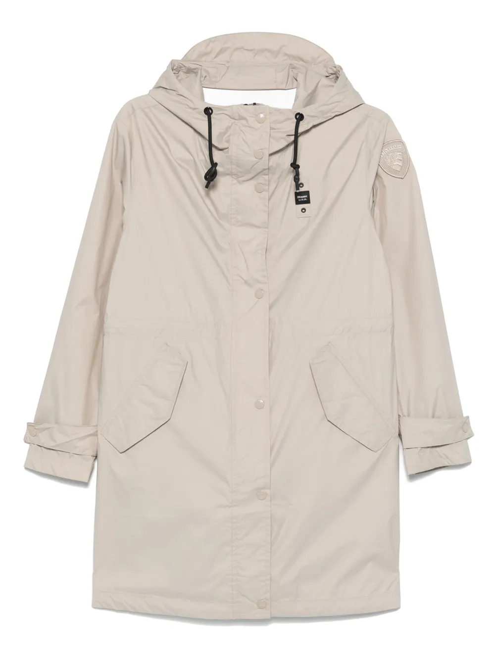 

Непромокаемая куртка с нашивкой-логотипом Blauer, нейтральный