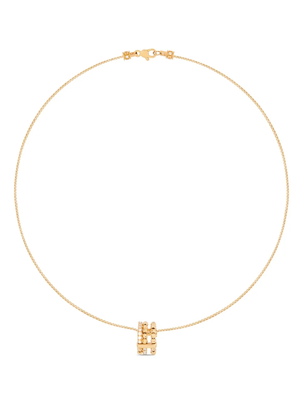 

Колье Moon Eden из желтого золота с бриллиантами Officina Bernardi, золотой