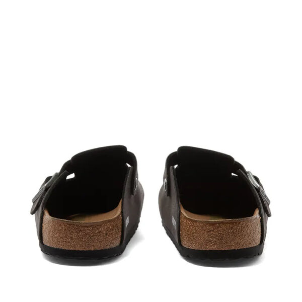 Тапочки boston vegan sandals 'black desert dust' Birkenstock, серый — фото 4
