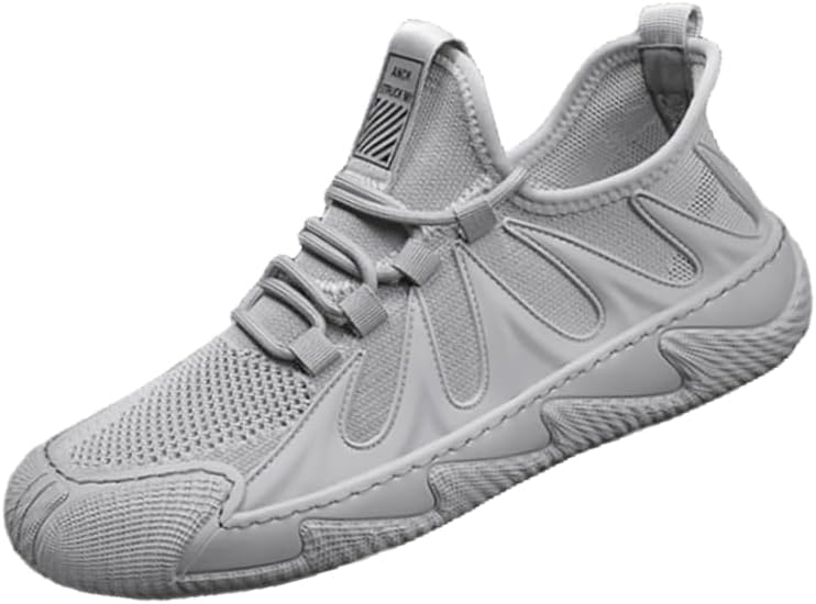 

Мужские спортивные кроссовки, модные, с противоскользящим покрытием, мягкие, дышащие и легкие, подходят для походов и прогулок на открытом воздухе Hoalox, серый