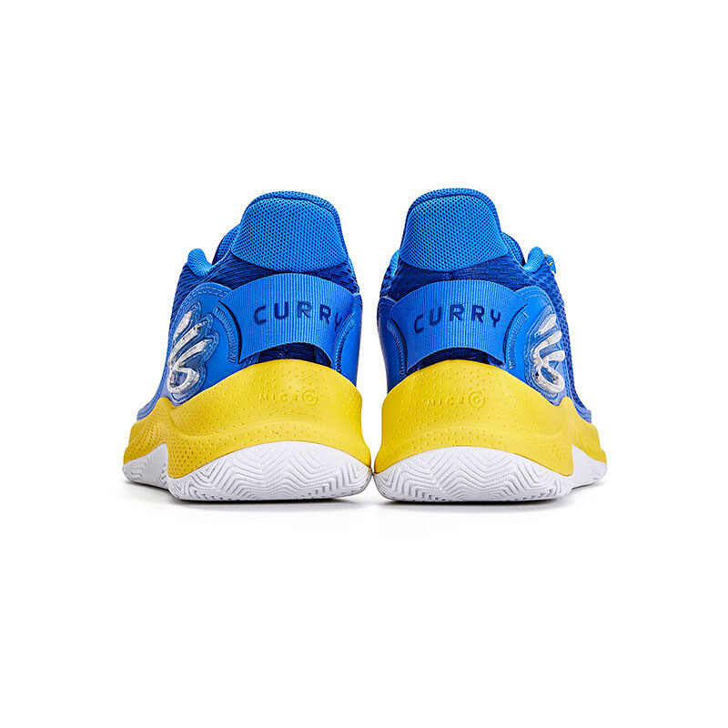 Баскетбольные кроссовки Curry Kids GS Low-top Under Armour, серый — фото 3