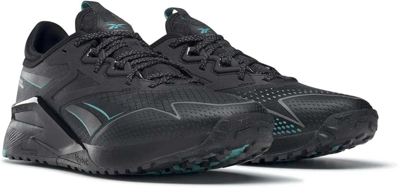 Мужские кроссовки Reebok Nano X2 Tr Adventure для легкой атлетики, Black Teal Grey — фото 4