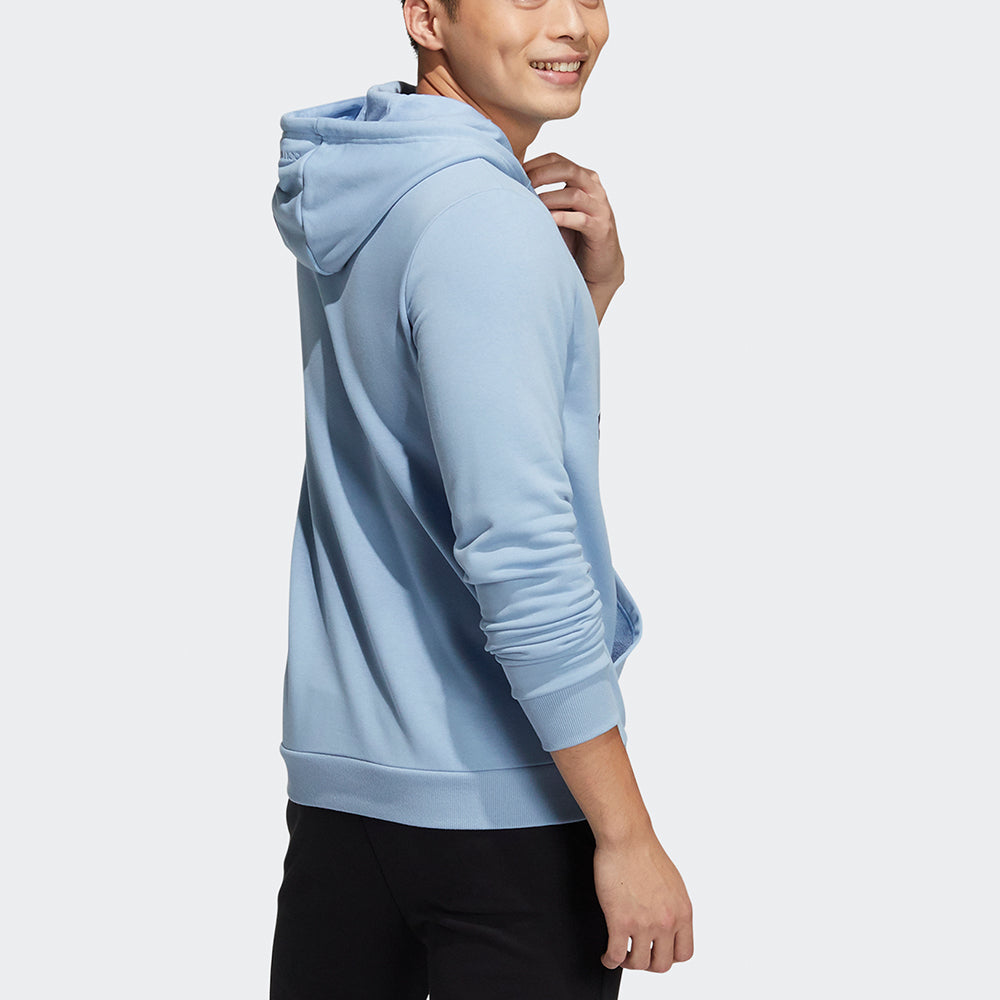 Худи Men's adidas neo Wp Sh1 Logo Printing Sports Sky Blue HG9016 — фото 3