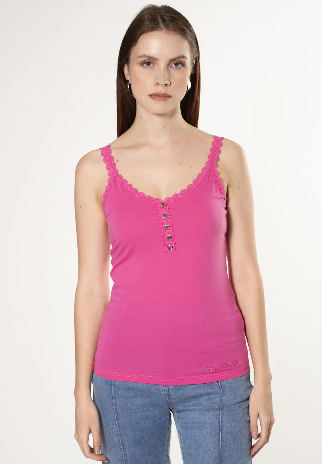 

Топ BUTTON CAMI INFLUENCER, фуксия