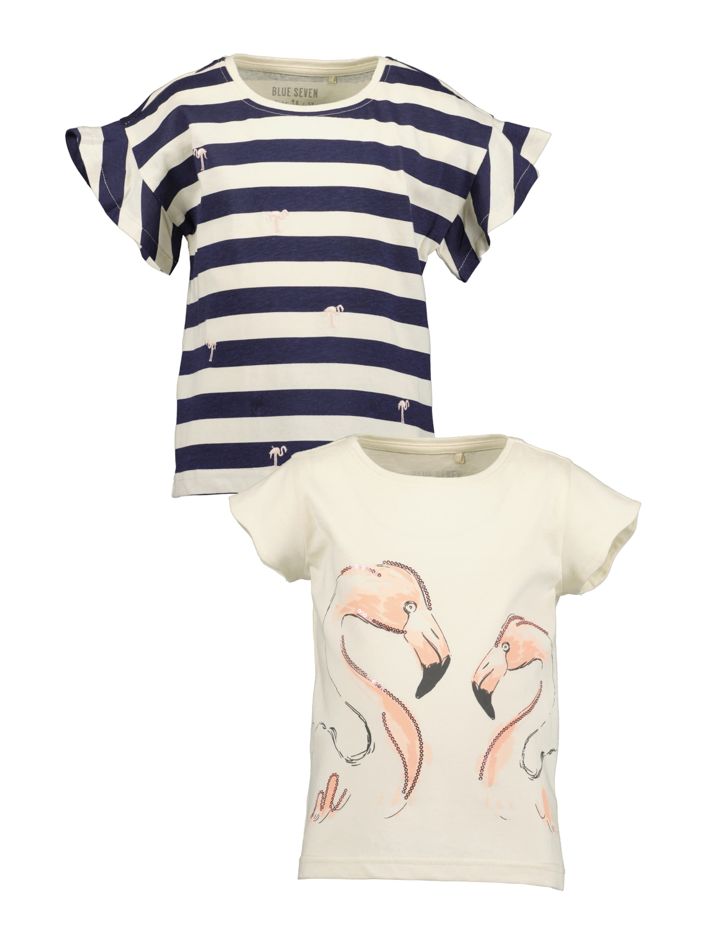 

BLUE SEVEN Футболка в бежевом цвете