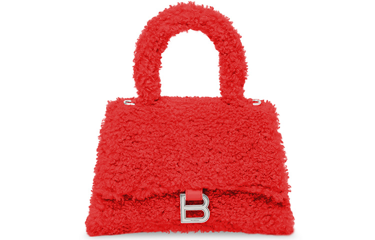 

Balenciaga Красная Маленькая Сумка Через Плечо Из Ягненка