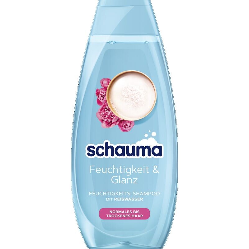 

Шампунь для увлажнения и блеска Schauma, 400 ml