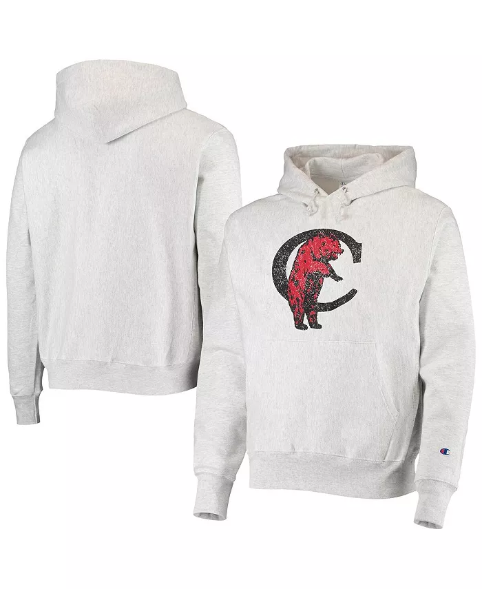 

Мужская толстовка с капюшоном Heathered Gray Cincinnati Bearcats Team Vault Logo Reverse Weave Champion