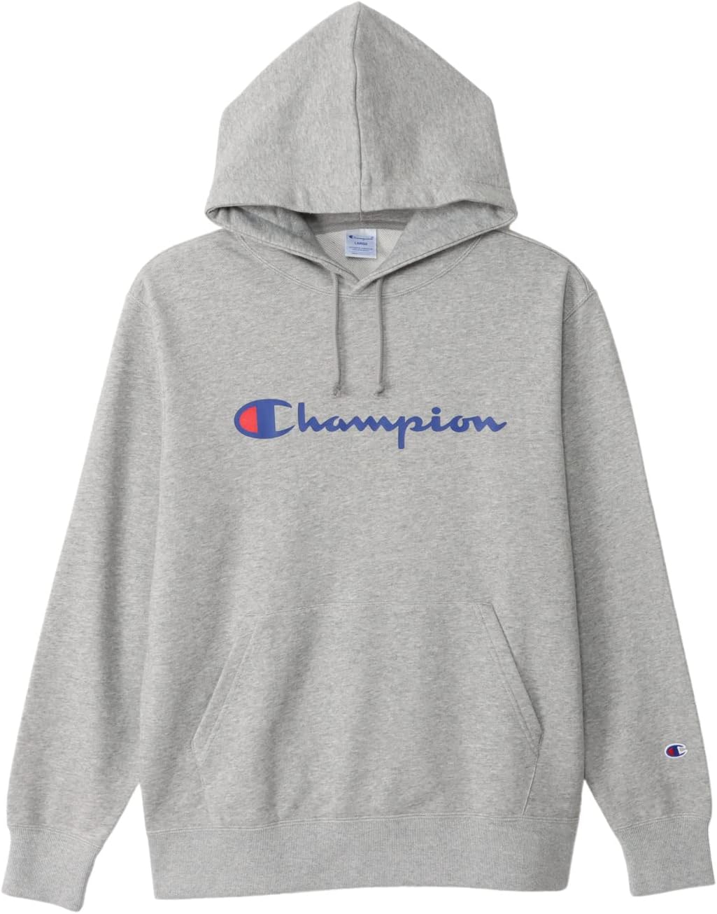 

Мужская толстовка Champion C8-W130Z с длинным рукавом, на флисовой подкладке, с логотипом, серый