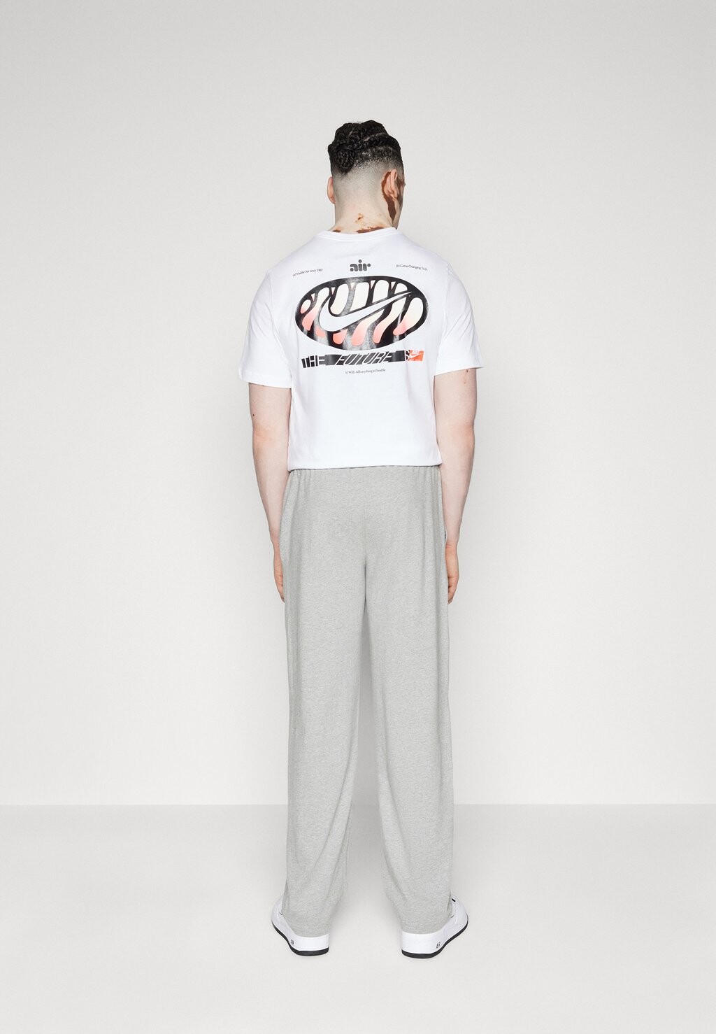 Спортивные брюки Club Knit Pant Nike, цвет grey heather/(white) — фото 4