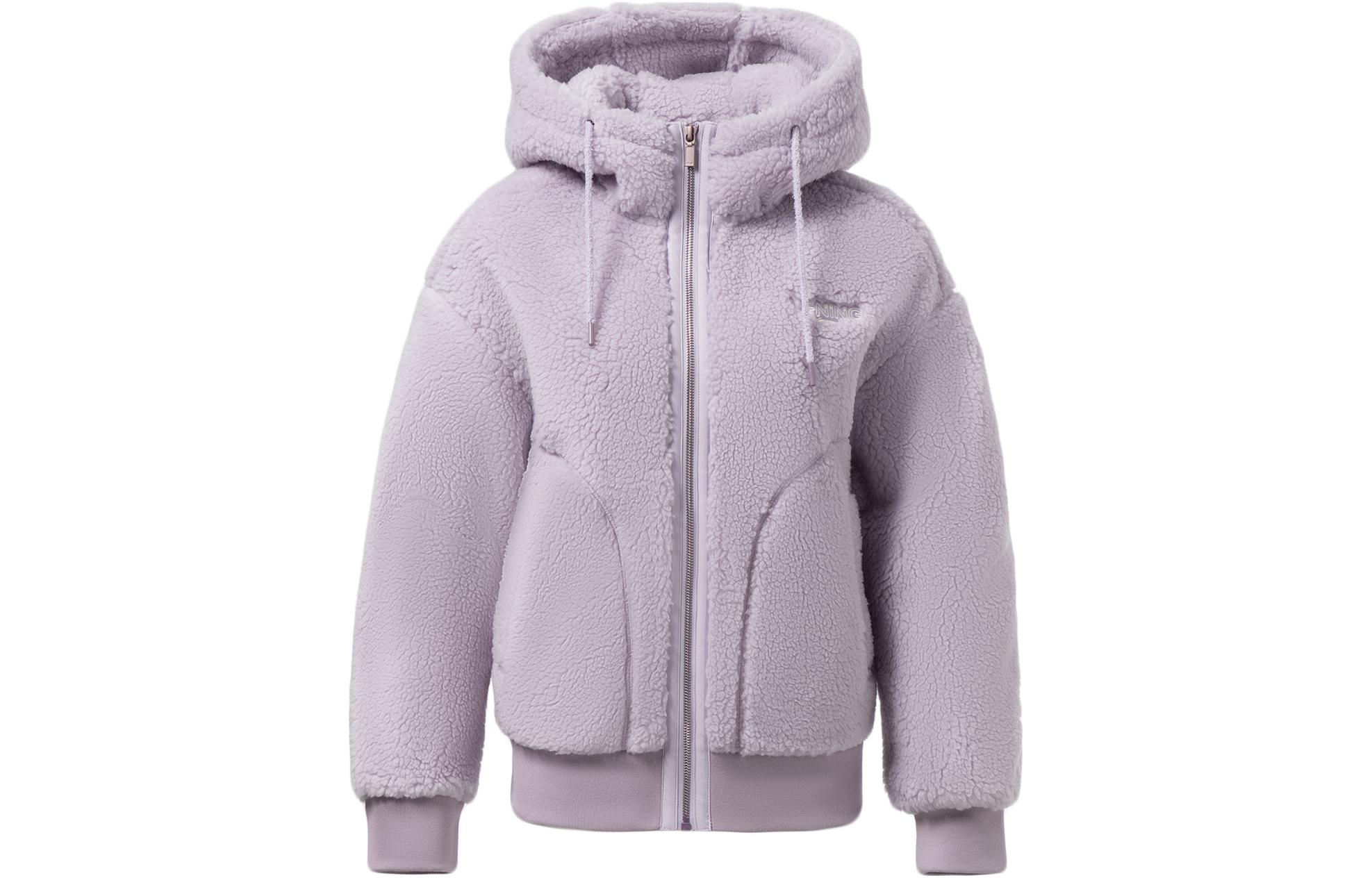 

Фитнес серия толстовка женская светло-глициновый LINING, фиолетовый