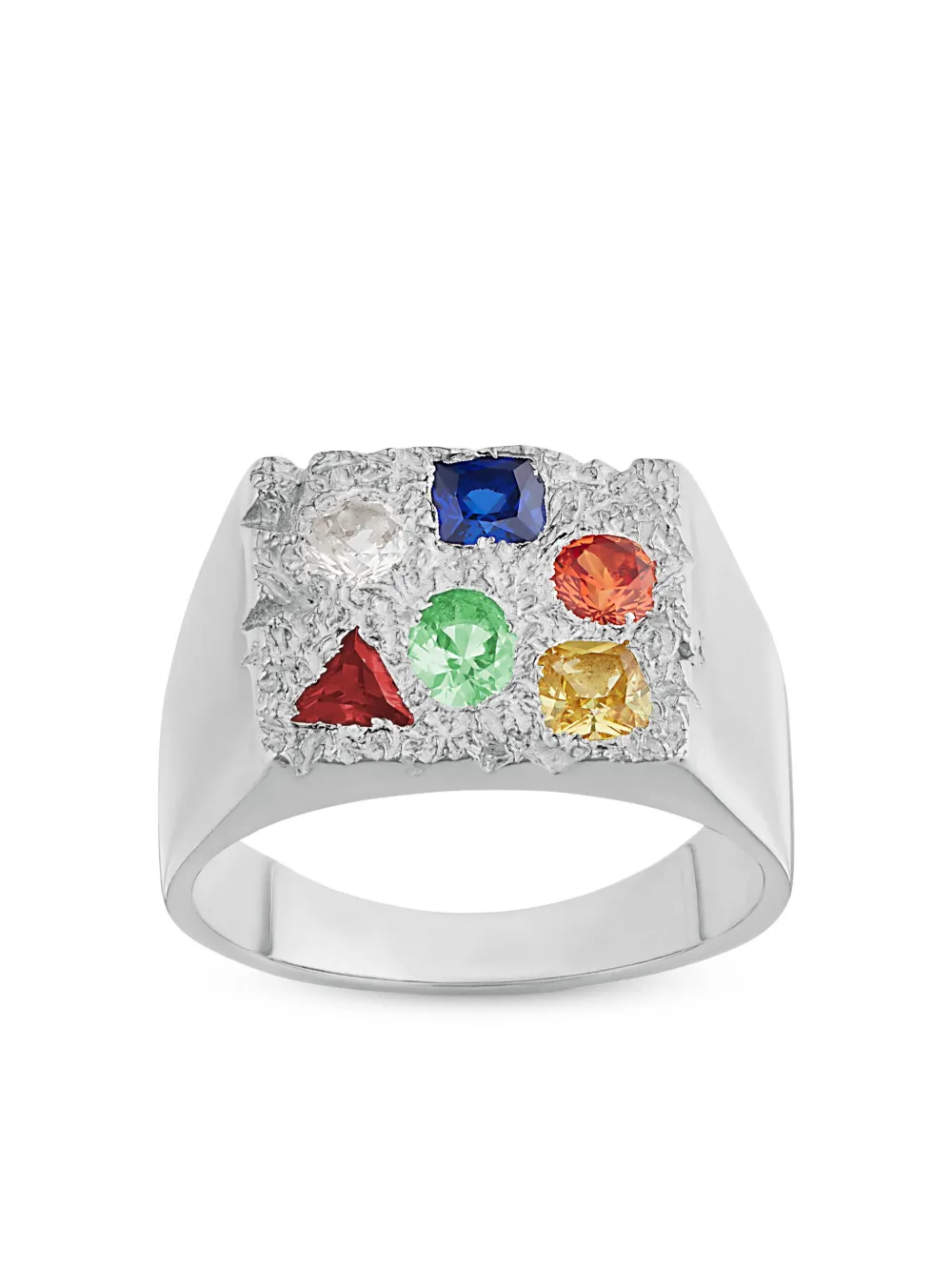 

Кольцо Cottage Rose с сапфиром Bleue Burnham, серебряный