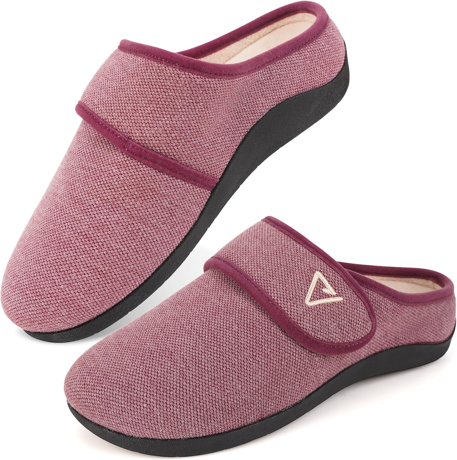 

Тапочки V.Step с поддержкой свода стопы для женщин и мужчин - ортопедические домашние тапочки при подошвенном фасциите - уютные тапочки для дома и улицы, красный