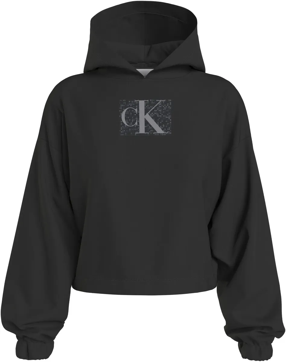 

Толстовка с капюшоном Calvin Klein Jeans "SEQUIN HOODIE", цвет Ck Black