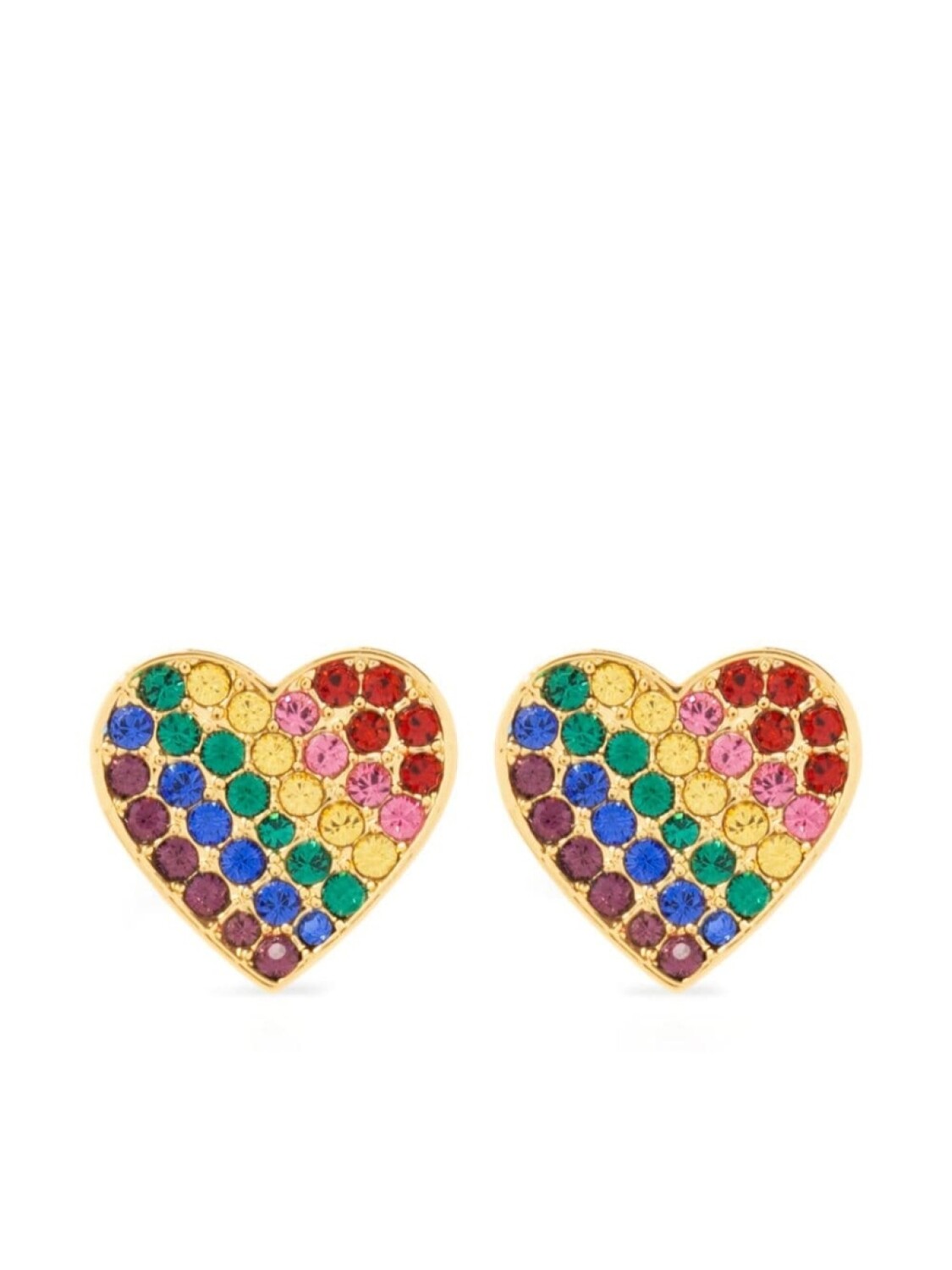 

Серьги в форме сердца Kate Spade, золотой