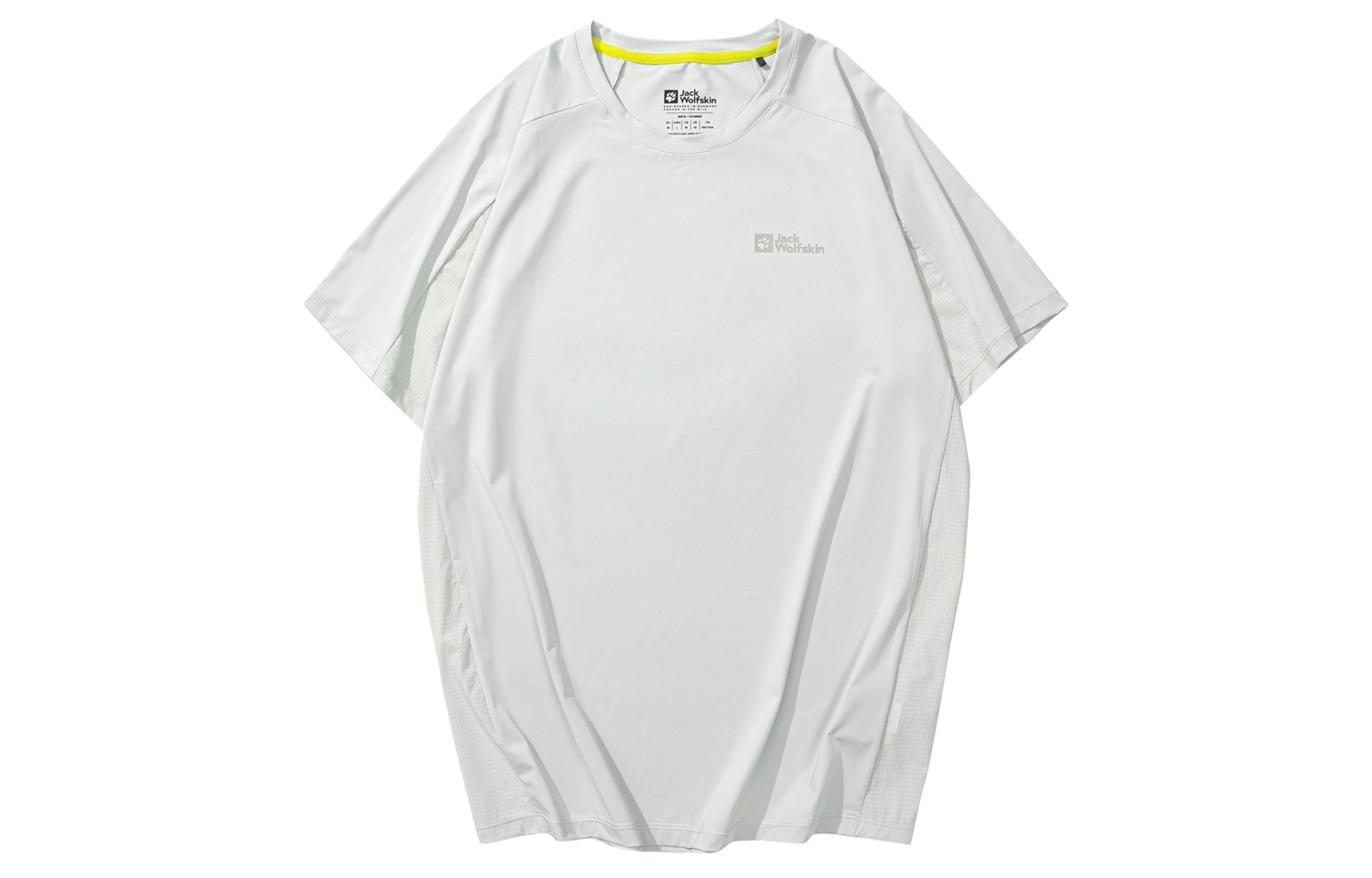 

Футболка мужская быстросохнущая SS23 JACK WOLFSKIN, серый