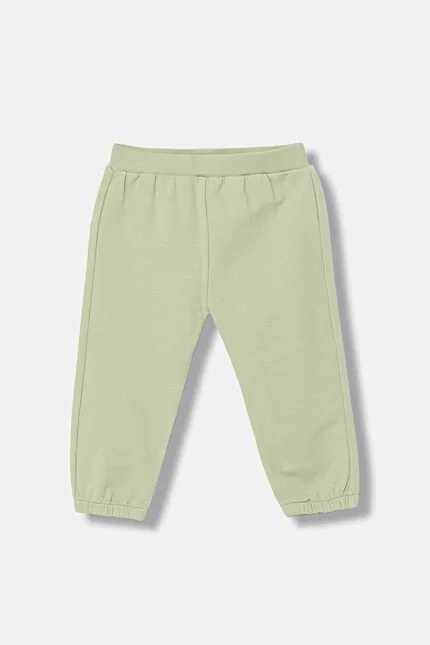 Спортивные штаны хлопок jogger United Colors of Benetton, зеленый — фото 3