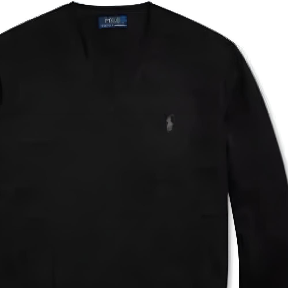 Свитер с круглым вырезом Polo Ralph Lauren, черный — фото 3