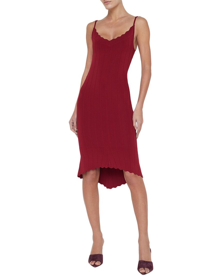 

Вязаное платье L'AGENCE Asa, красный