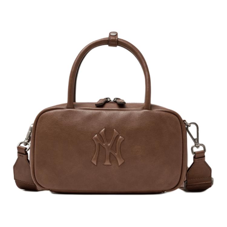 

MLB Женская коричневая сумка через плечо из искусственной кожи на молнии