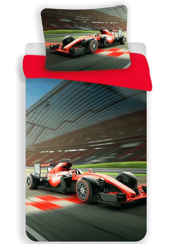 

Пододеяльник для гоночного автомобиля Formula - 140 x 200 см - полиэстер - 70 x 90 см Jerry Fabrics