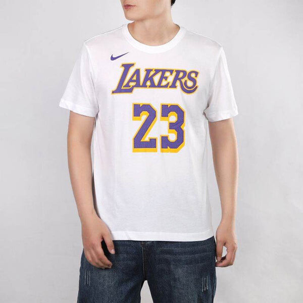 Футболка dri-fit nba lebron james tee men white Nike, белый — фото 3