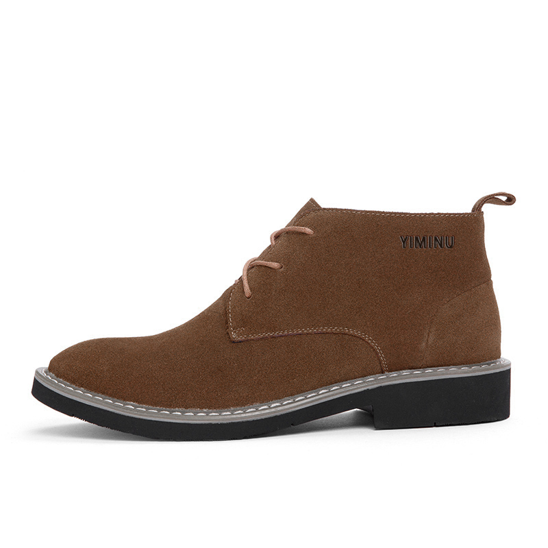 

Eminu Мужские ботинки Martin черно-коричневые [с флисовой подкладкой], цвет Brown[Fleece-Lined]