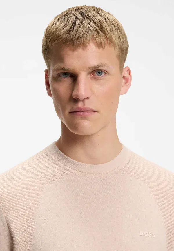 Толстовка Kn_Momentum lite cn jumper Boss, светло-оранжевый — фото 4
