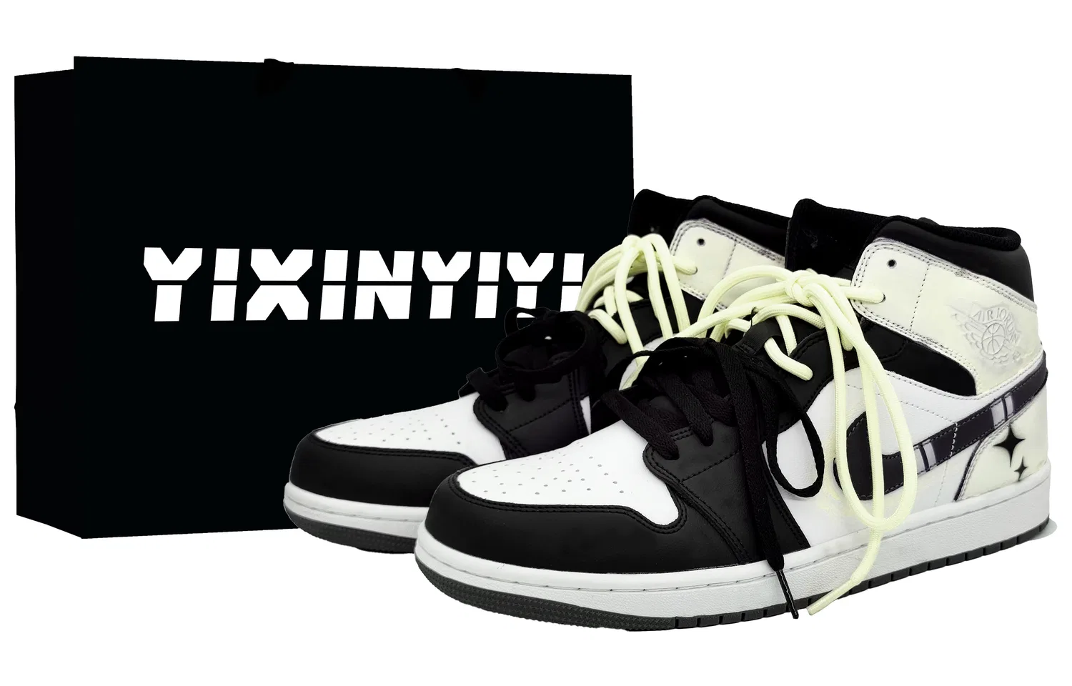 Кроссовки баскетбольные ретро Jordan Air 1 Mid Daisy Yellow
