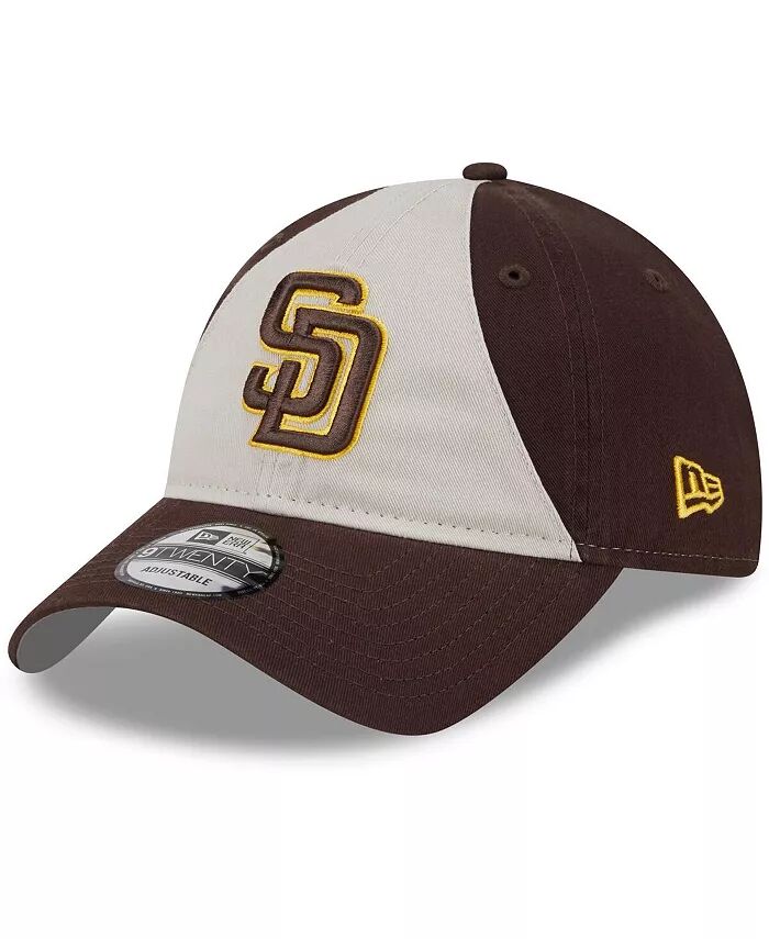 

Коричневая кепка для отбивания San Diego Padres 2024, для мальчиков и девочек, регулируемая, 9TWENTY New Era