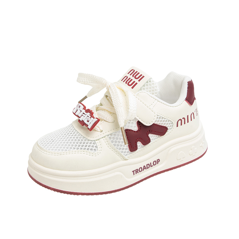 

Противоскользящие, легкие, амортизирующие детские кроссовки для скейтбординга TROADLOP, красный