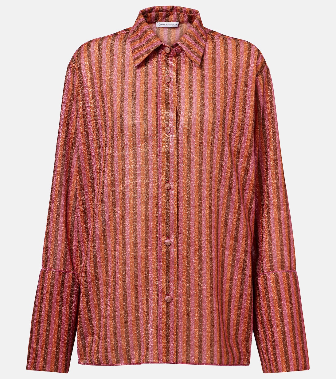 

Полосатая рубашка Lumière Oséree, Pink Multicolor