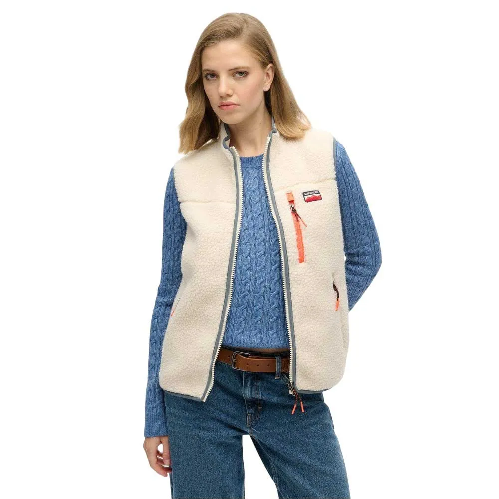 

Жилет Superdry Outdoor, бежевый