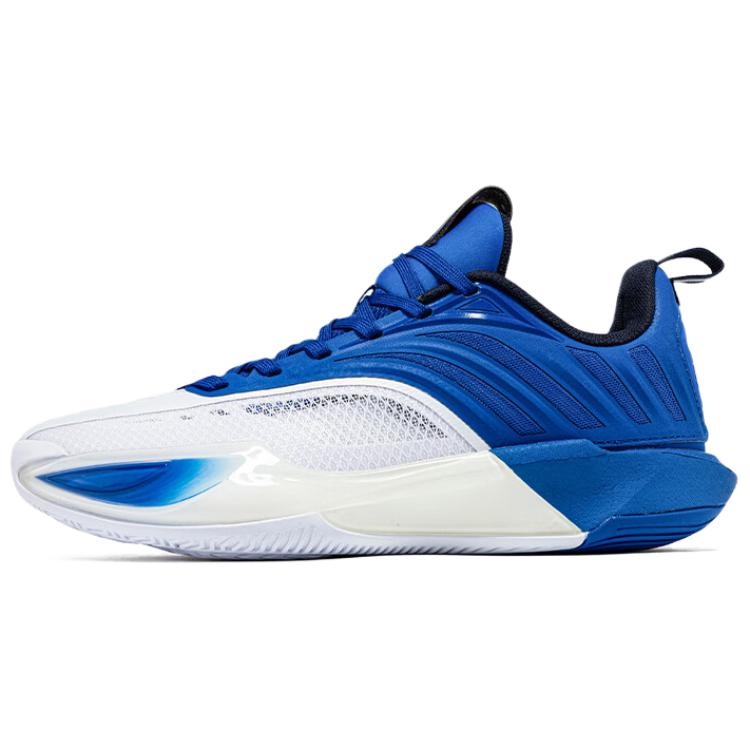 

361° Кроссовки баскетбольные мужские низкие бело-голубые Cushioning Wear Resistant