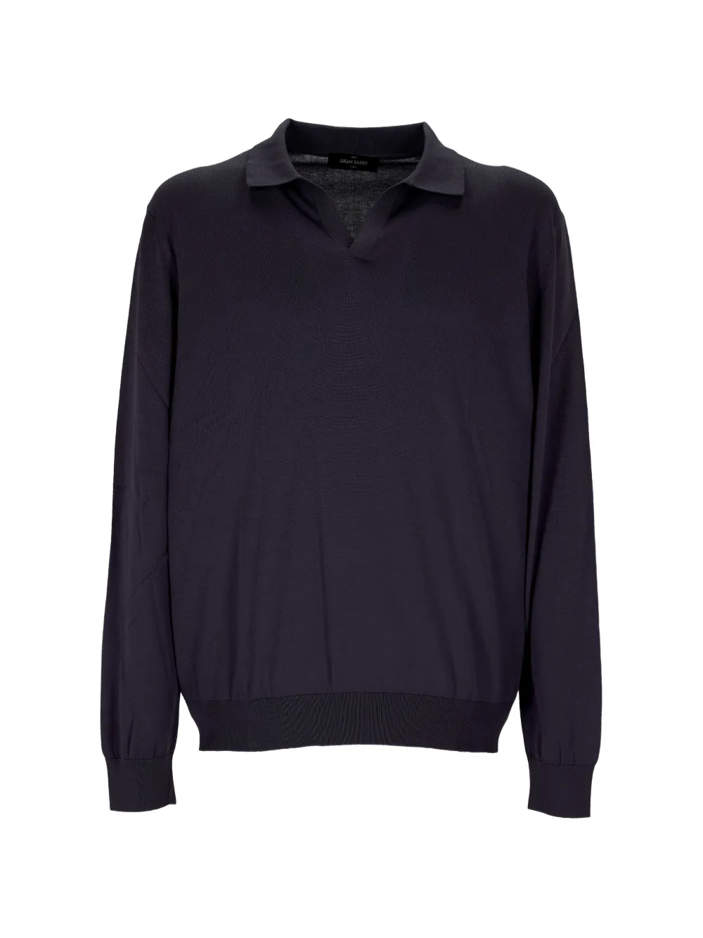 

Свитер с воротником поло Gran Sasso, синий