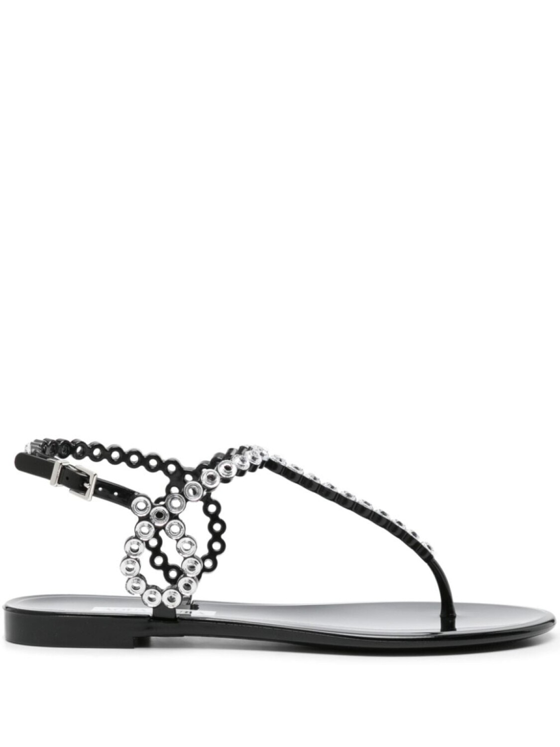 

Aquazzura босоножки Almost Bare с люверсами, черный