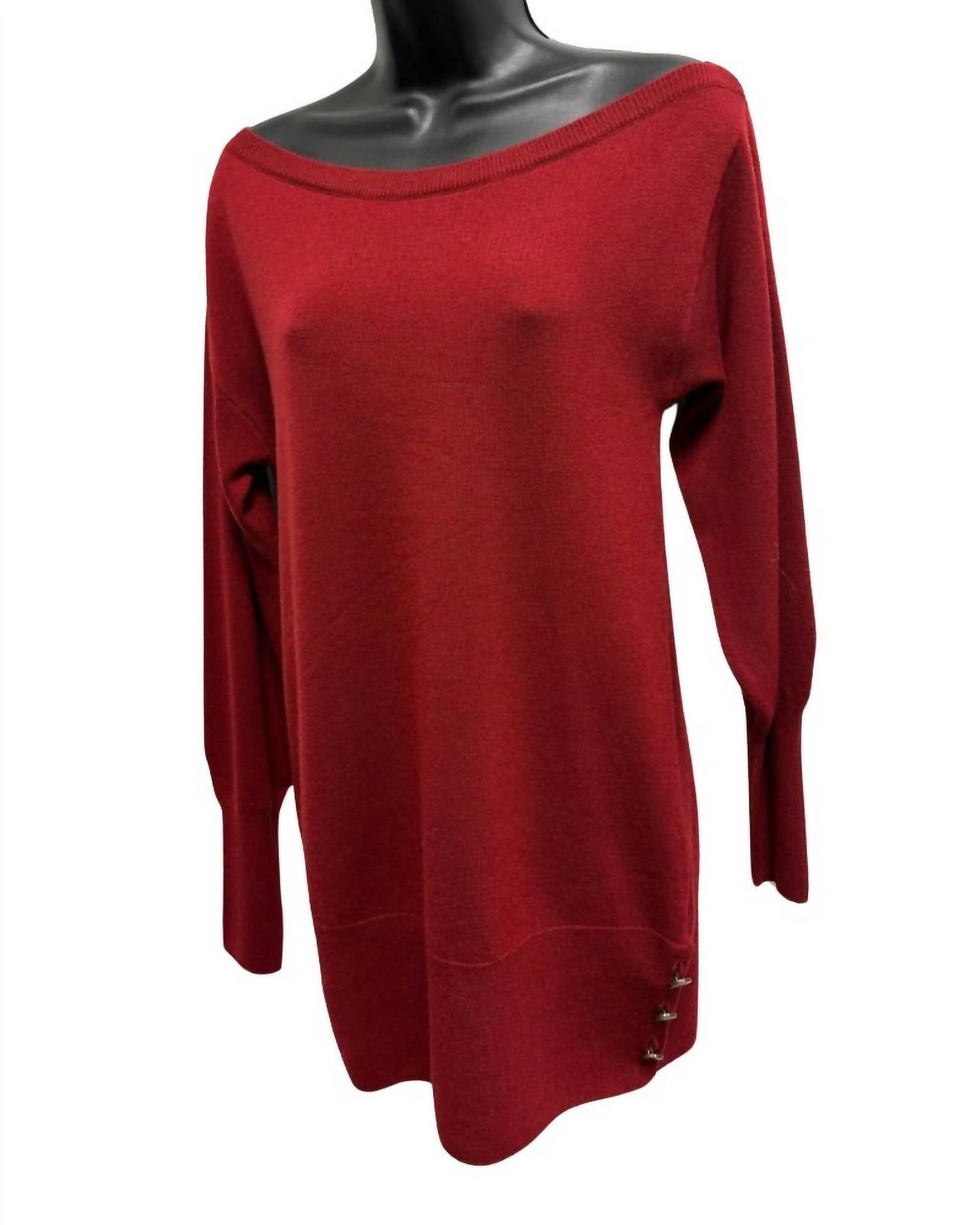 

Верх свитера Kortney цвета мерло Ramy Brook, цвет merlot