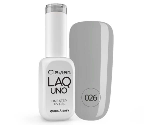 

Clavier LAQUNO Гибридный лак для ногтей 3в1 026 FOGGY 8 мл