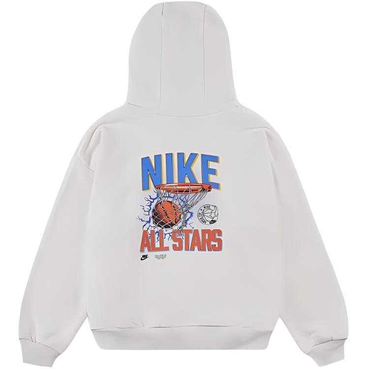 Свитшот Icon Fleece Светлый Айвори Белый Подростки Nike — фото 3